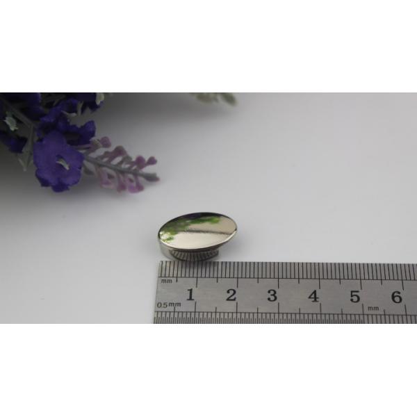 2019 Purse hardware gunmetal color metal cord end clips with screws