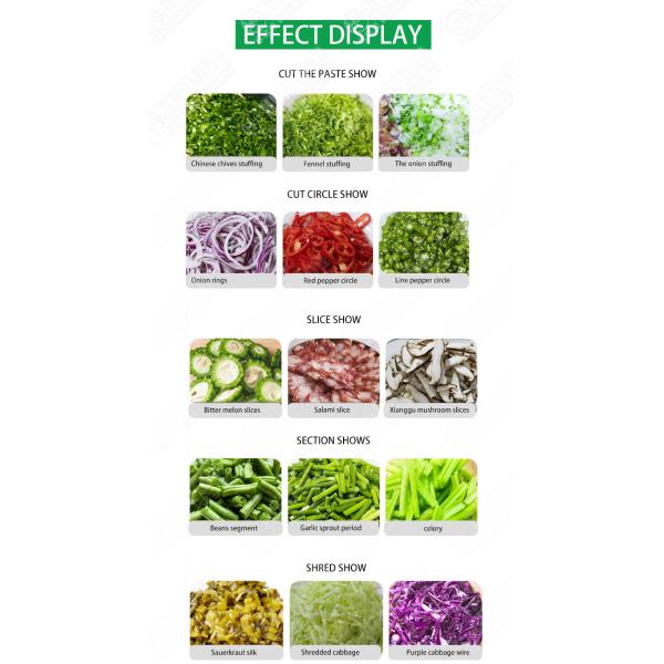 automatic cutting vegetables 220V electric fruit slicer vegetable cutter lemon and potato cutting machine