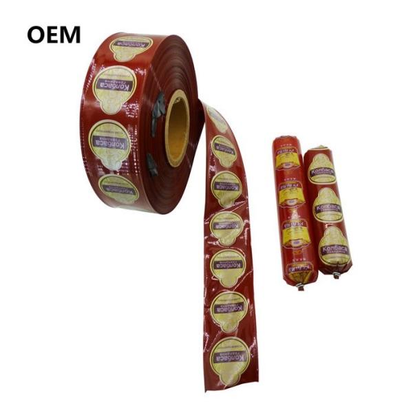 Customized Logo Printed Steam Cooking Polyamide Plastic Sausage Casings
