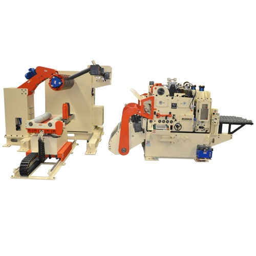 High Precision Auto Oiler and Lubrication 3 in 1 Decoiler Straightener Feeder Machine