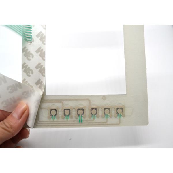 Embossed Tactile Membrane Switch Keypad With 3M55230 Back Adhesive