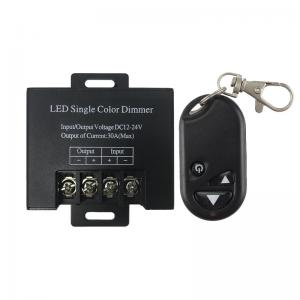 Buy cheap Wireless RF Remote LED Controller Dimmer Single Color With 30A 720W High Power product