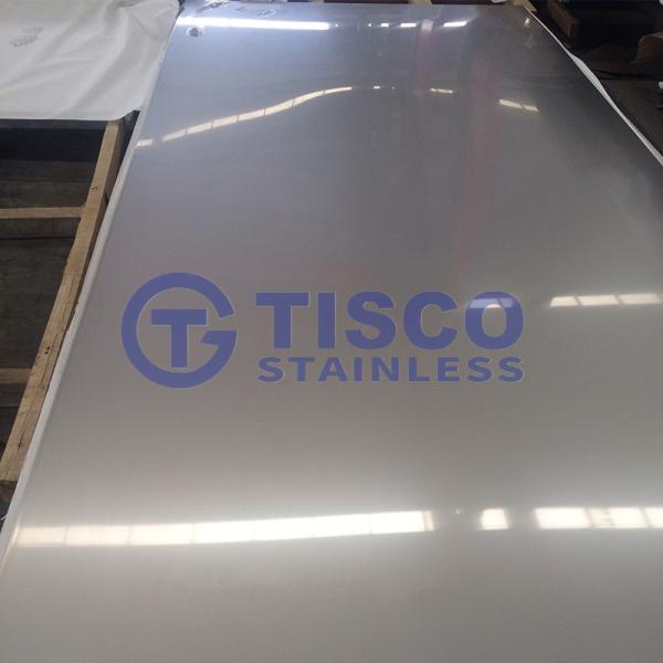 Mirror Polished Stainless Steel Sheet Cold Rolled Various Grades Mill Edge Finish for Architecture /