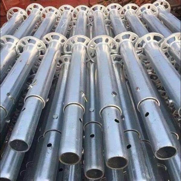 Q235/Q355 Material Scaffold Layher Hot Dipped Galvanized Ringlock Standard Scaffolding System