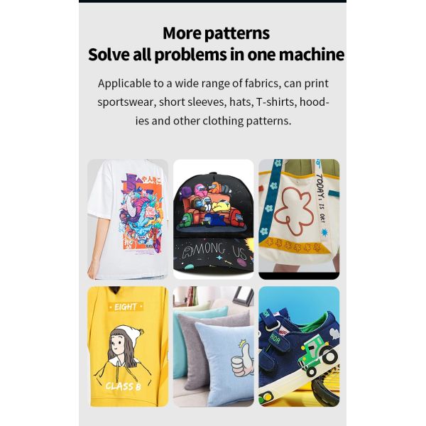 KECAI 12 Inch A3 Brand New Model DTF Printer XP600 With Powder Shaking Machine Integrated Full-Automatic Textile Apparel T-shirt