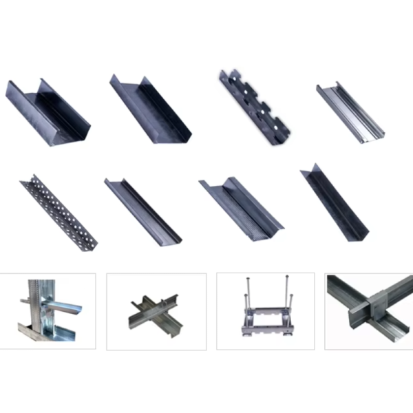 Best Quality Drywall Partition With The Accessories. Fuber Tape/ Drywall Screw/ Expansion Bolt/ Clip With Metal Corner Tape Are Available Easy to