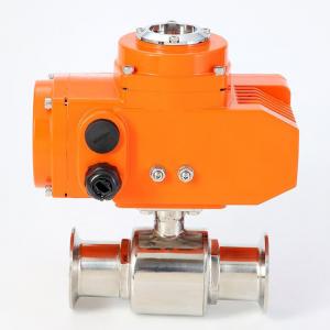 Buy cheap Food Grade Sanitary Ball Valve Stainless Steel SS Flange Ball Valve product