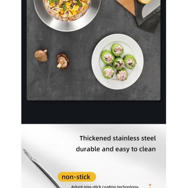 Best Whole Frypan Stainless Steel Cooking Pan Induction Cookware Frypan Non Stick Frying Pan