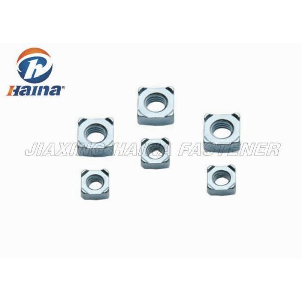 Galvanized Square Weld Nut M8 - M14 For Compressor Free Samples DIN 928