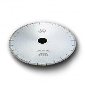 Buy cheap Diamond Powder Alloy Steel D400mm Saw Blade for Silent Wet on Quartz Stone Cutting product