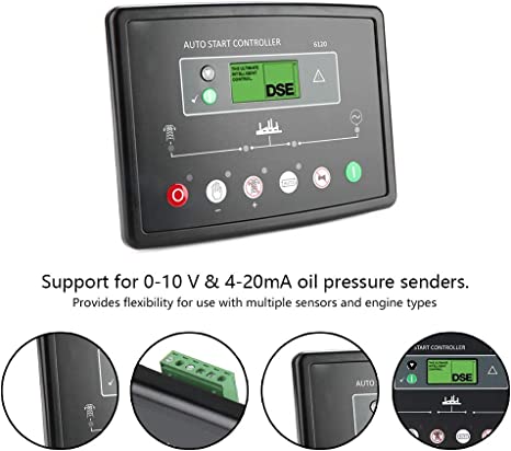 Generator Accessories Deep Sea Control Panel Model DSE6120