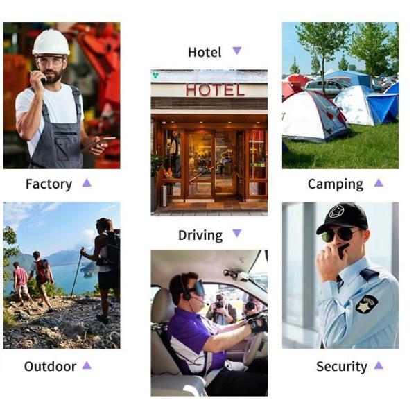 1800mAh Dual Band Two Way Radio Uv 5r Walkie Talkie 128 Channles