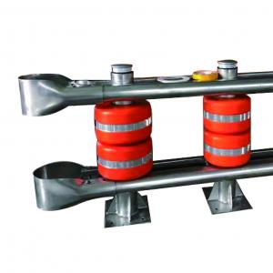 Buy cheap Hot Dipped Galvanized Roller Barrier Affordable Road Safety Solution product