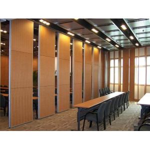 Office Folding Sound Proof Partitions / Movable Foldable Wall Partition System