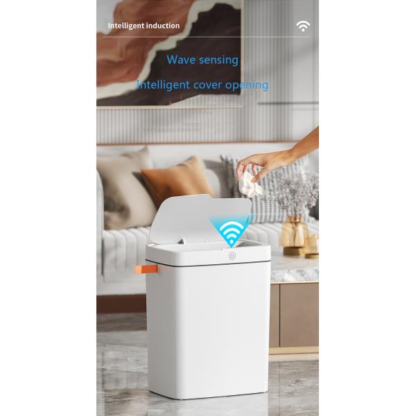 Intelligent Trash Can Smart Sensor Waterproof Dustbin Household Induction Garbage Bin Automatic Packing House Garbage Can