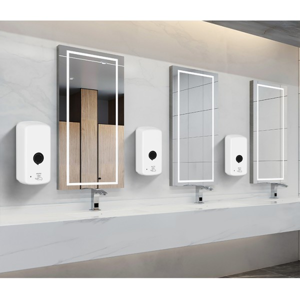 Inductive ABS Hand Sanitizer Dispenser 1000ML Capacity Wall Mounted Soap Dispenser