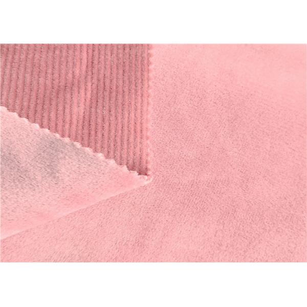 Super Soft Fabric Warp Knitted Velvet 95% Polyester 5%spandex Velvet Corduroy Fabric Stretch Fabric For Garment