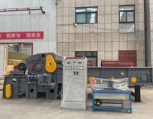 China 20mm 10tph 30tph Paper Mill Wood Crushing Machine Heavy Duty Wood Chipper on sale