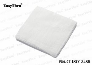 China Absorbent Cotton Medical Gauze Pad Pure White Disposable With X Ray on sale