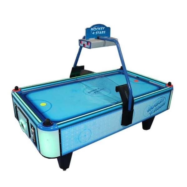 220V Coin Operated Air Hockey Table Metal Material 4 side injection molding