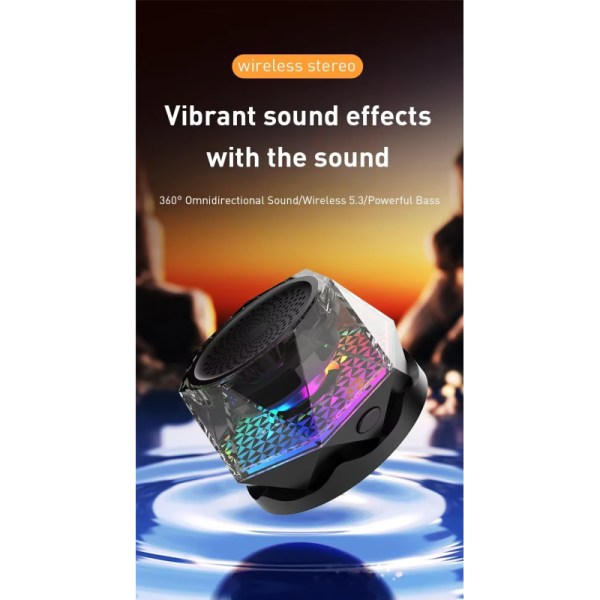 Mini Bass Suction Cup Speaker