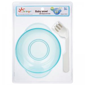 China Safe ISO PP Polypropylene PVC Baby Feeding Bowls And Spoons on sale