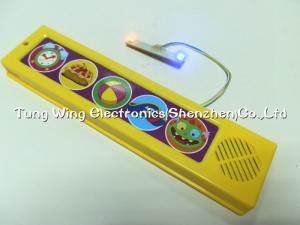 China Funny Monster 5 push button sound module With 2 LED for sound board books on sale