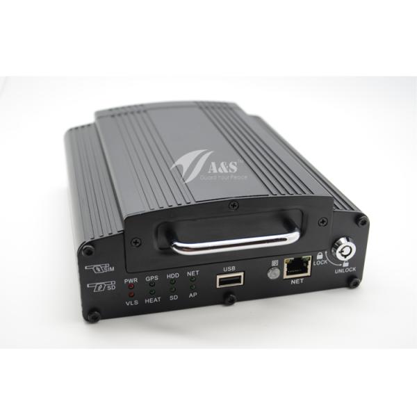 Full 720P 4CH Hard Disk 3G 4G Mobile DVR with GPS & Wi-Fi