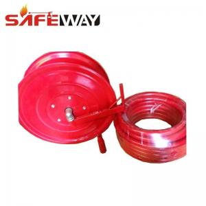 China St12 Manual Fire Hose Reel Hydrant Mild Steel 550mm Side Plate on sale