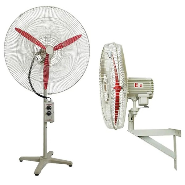 ATEX Aluminum 16-Inch Explosion Proof Oscillating Fan Ventilator Wall Mounted