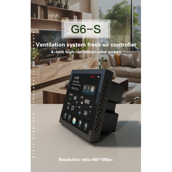Automatic Energy Optimization HRV / ERV Controller With WiFi RS485 CO2 Controller