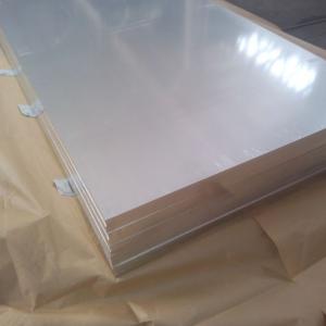 China Flat 1060 3003 5052 Alloy Aluminum Sheet Construction Decoration Malleable High Strength on sale