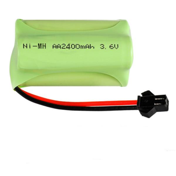 3.6 Volt Rechargeable Nimh Battery Pack 2400mAh AA Deep Cycle