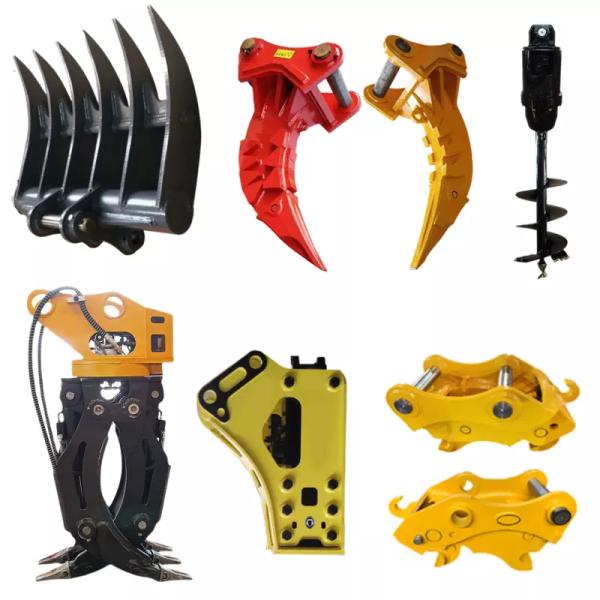Excavator Hydraulic Grab 360 Degree Rotating Rock Grapple for 320 330 336