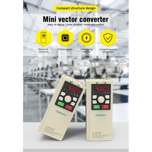 AC Drive VFD VSD Variable Frequency Inverter , 1HP 5HP Variable Frequency Drive