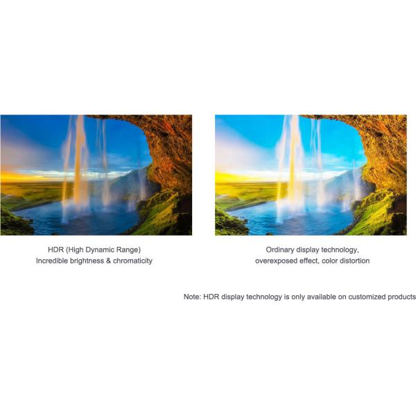 High Resolution Indoor LED Display P1.92 Full Color Front Access For Wall Mounting