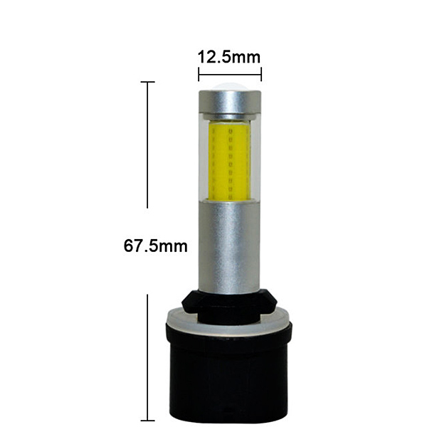 Super Bright 1000LM 10-30V 35W White COB 880 Car LED FOG Lights