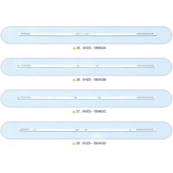 Electronic Jacquard Spare Parts Needle Loom Heald Wire 202x4.7x0.3