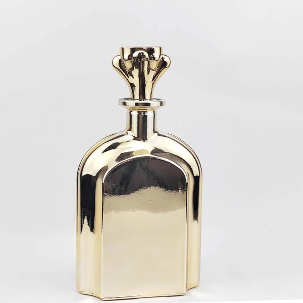 Beverage Glass Bottle UV Electroplating Aromatherapy Bottle for Unique Design Diffuser