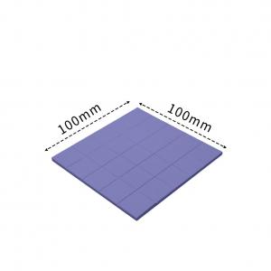 Buy cheap Rubber Thermal Conductivity Pad Parts High Temperature Silicone Pad ISO9001 product