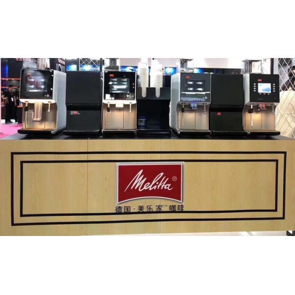 Digital Controller Mini Refrigerator Matches Coffee Machine Stainless Steel Body
