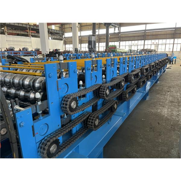 Auto Stacker Double Layer Roll Forming Machine with Hydraulic Decoiler 15m/min