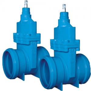 Buy cheap EKB Resilient Seated Solid Wedge Gate Valve WCB Valve Body With Socket Ends product