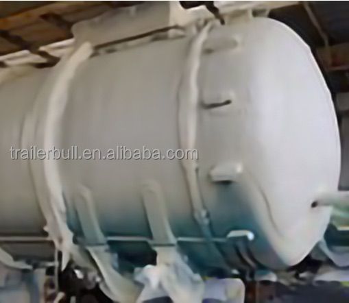 40000L 30t Aluminum Semi Insulated Tanker Trailers 3 Axles