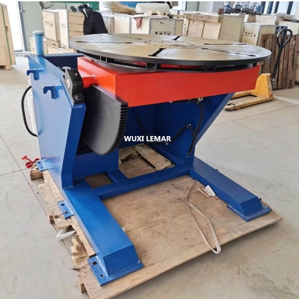 5 Ton Welding Positioner 360° Rotation 0-90° Tilting Rotary Welding Table