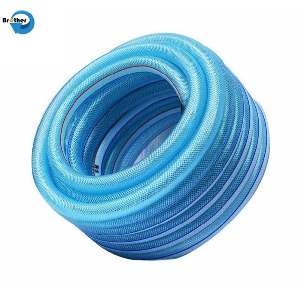 Non Kink Flexible Fiber Braided Reinforced PVC Garden Water Tube Pipe Hose for Irrigation