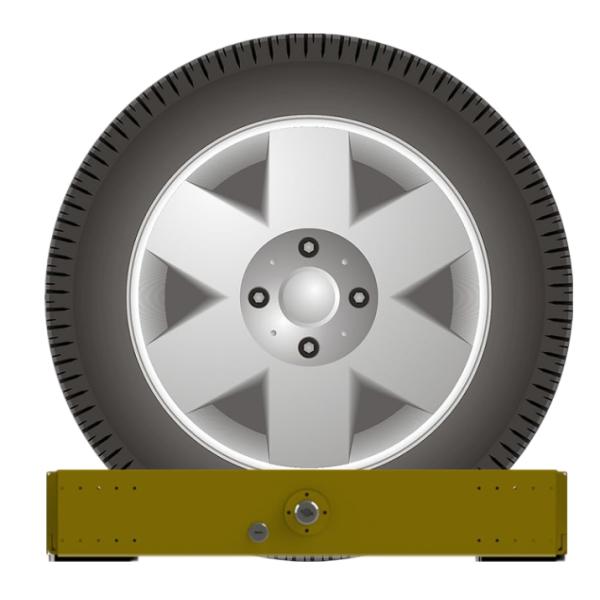 Portable 5kg Anti Theft Wheel Clamp Lock