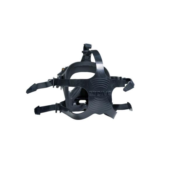 ZTDIVE Rubber Full Face Scuba Diving Mask Rubber Material Lightweight