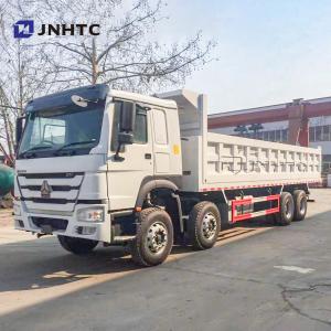 China SINOTRUK HOWO 8X4 371hp Removable cargo box Dump truck Flat Bed Tray Tipper on sale
