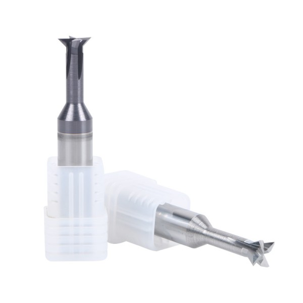48 60 90 Degree Dovetail Milling Tools Carbide End Mill Cutter Groove Slot Custom Size